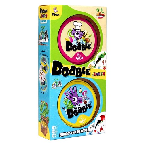 Dobble Classique – Jeu De Rapidité Et D’observation En Boîte Métal, Pour 2 à 8 Joueurs Dès 6 Ans – 5 Mini-jeux Inclus