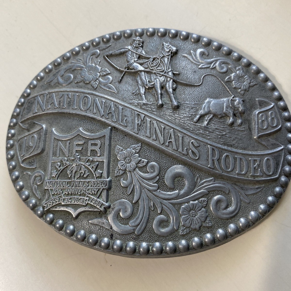 NFR 1988 Las Vegas National Finals Rodeo Cowboy Award Design