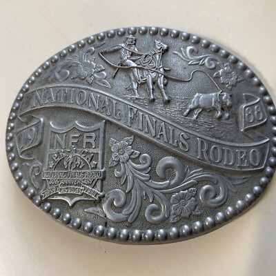 NFR 1988 Las Vegas National Finals Rodeo Cowboy Award Design 