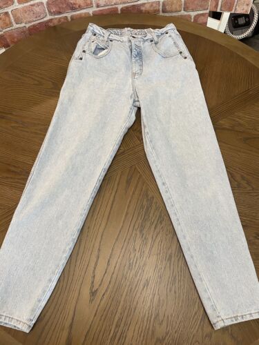 Zena Women’s Jean Pants Light Blue Made In USA Size 12 - Picture 1 of 8