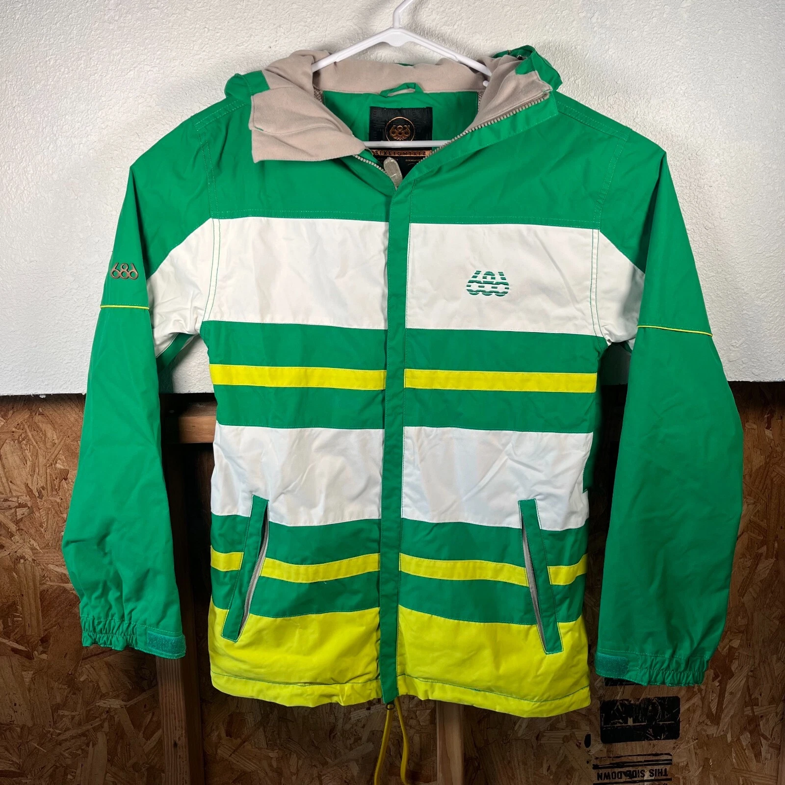 686 Snow Board Ski Jacket Winter Coat Mannual Source Insulated Infi Dry Size Med