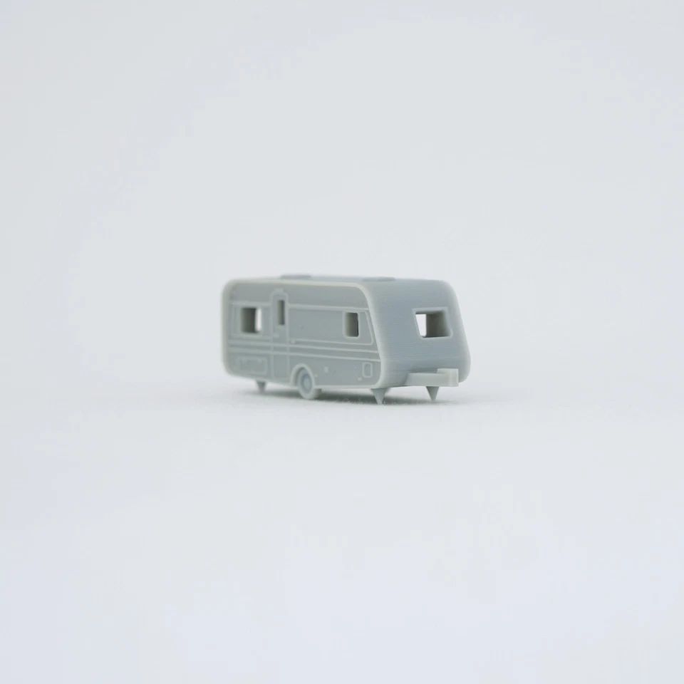 Spur N Wohnwagen 1:160