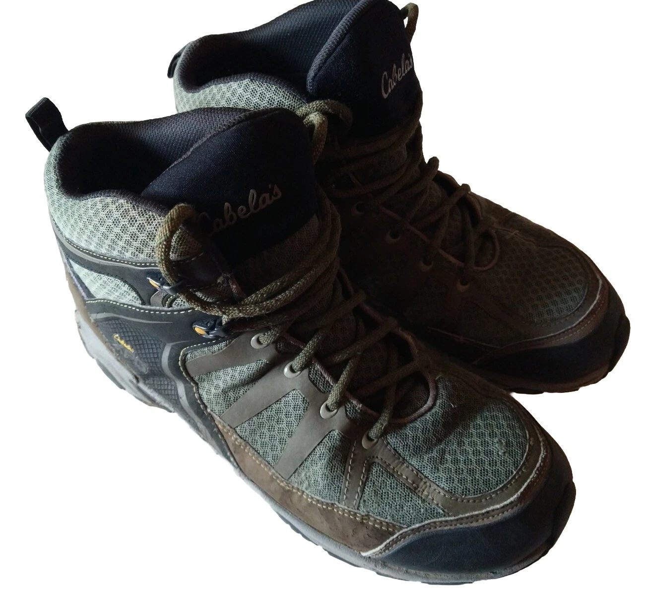 Calbela's Boot Mens 12 XPG Olive Brown Gortex Hiking Hunting Outdoor Good Co