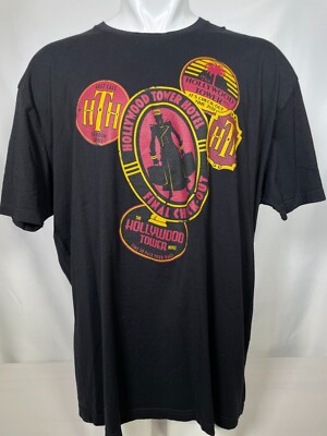 Disney California Adventure Hollywood Tower Of Terror Passholder Shirt Mens 3XL
