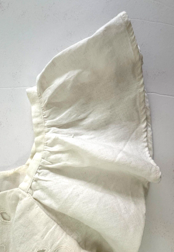 ZARA Girls Crop Top White Embroidered Eyelet Size 10 - Picture 4 of 11