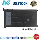 ✅For Dell Inspiron Battery WDX0R 42Wh 15 5567 5568 13 5368 7368 7569 7579 WDXOR