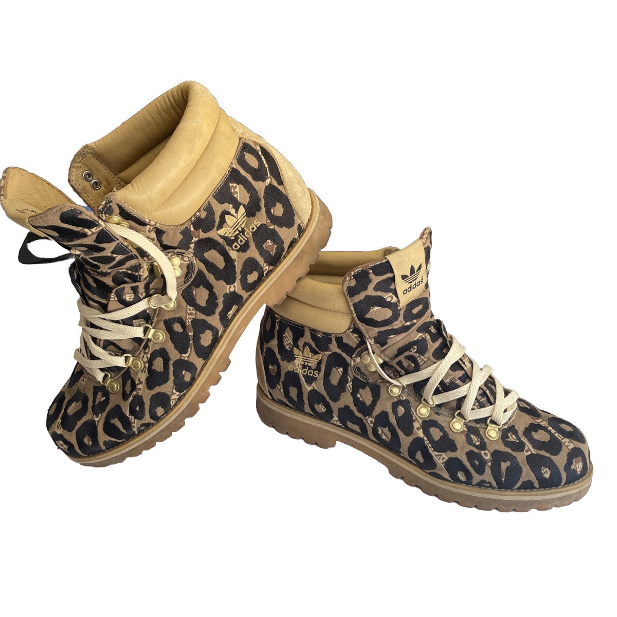 Adidas×Jeremyscott Leopard Adidas Originals Jeremy Scott Leopard Trainers UK4 | eBay