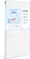 Breeze Breathable Crib Mattress Topper, Makes Any Crib Mattress Breathable, 100 