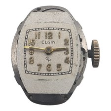 Elgin Cal 662 17J Ladies Mechanical Watch Movement F769123 Parts Repair