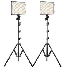 GVM R500R 50W Bi-Color RGB Soft LED Panel 2-Light Kit