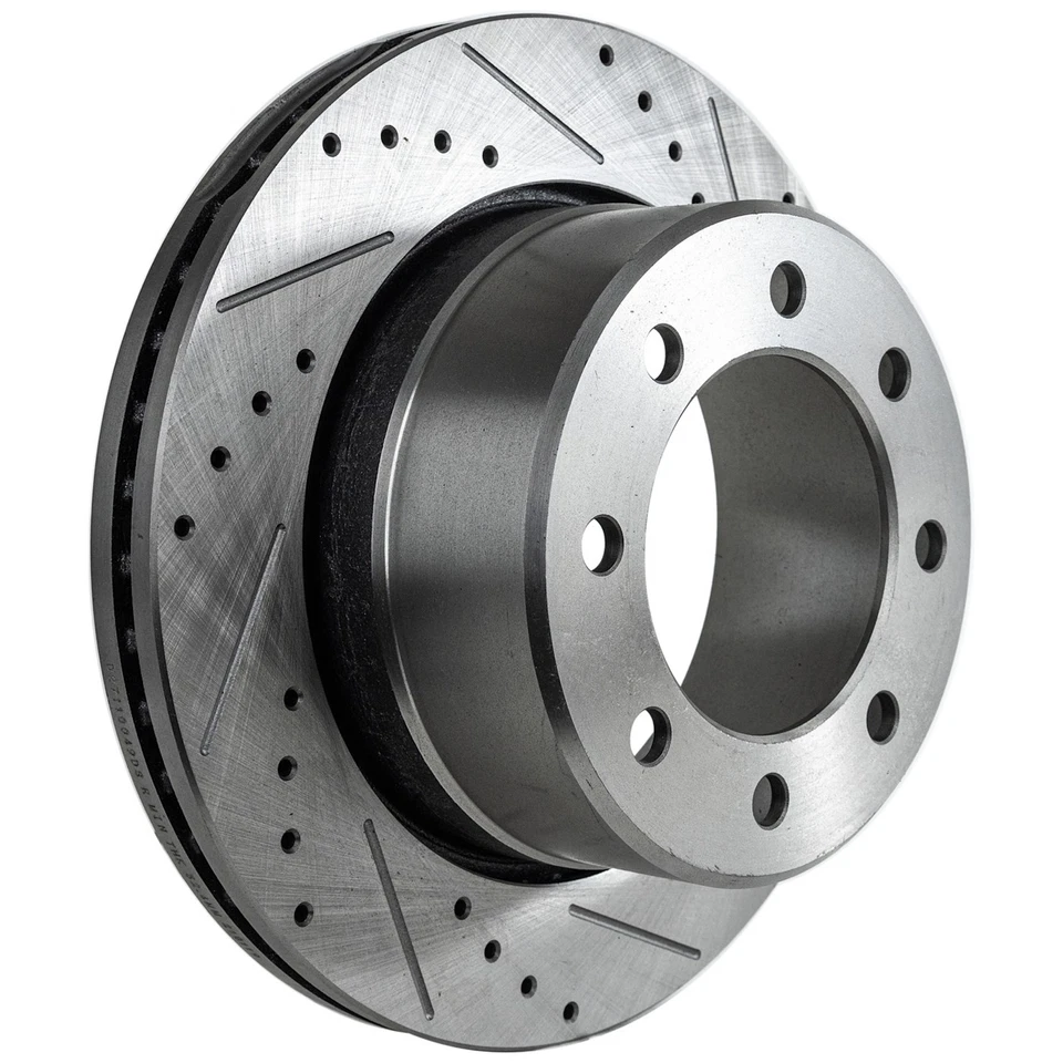 Rear Brake Disc Rotors and Pads Kit for Ram Truck 2500 3500 Dodge 2009-2010 Foto 2 de 4