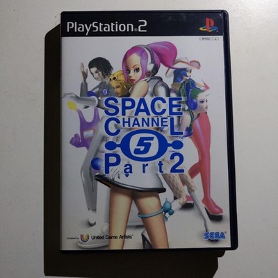 Space Channel 5 Part 2 PS2 Japan Musical Action Adventure Game Japan 8r