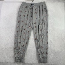 Polo Ralph Lauren Grey Jogger Sleepwear Lounge Polo Bear Logo Men's Large