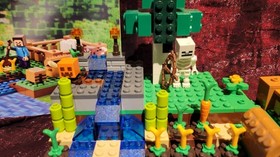 LEGO Minecraft: The Farm (21114) 100% complete with manual, no box.