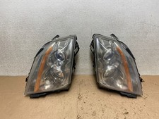 Halogen 2008 to 2014 Cadillac CTS Headlights Left+Right Side Oem W3691 DW