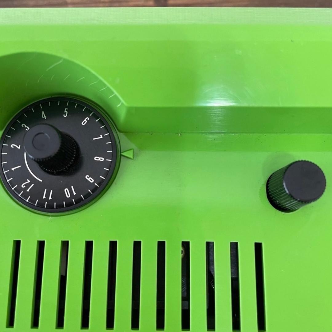 Vintage 1970s NEOX Digital Flip Clock Space Age Design Japan 60Hz