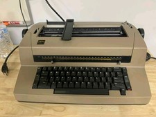 Vintage Mocha IBM Correcting Selectric III Electric Typewriter FOR PARTS/Repair