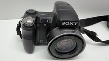 Sony Cyber-Shot DSC-H7 8.1MP Digital Camera Black working FOR PARTS OR REPAIR