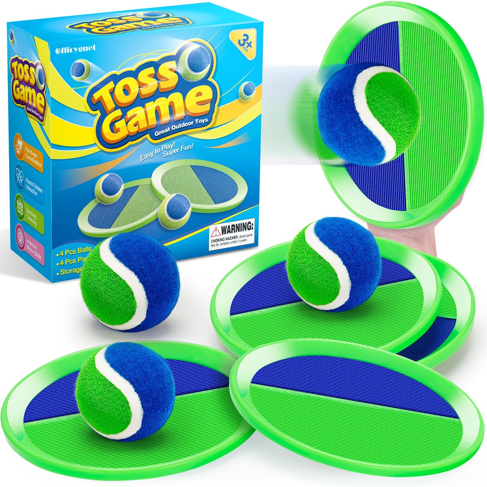 Outdoor Toys for Kids Ages 4-8, Outside Game for 3 4 5 6 7 8
