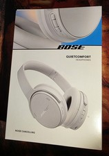 NEW SEALED BOSE White Smoke QUIETCOMFORT SC Noise Cancelling HEADPHONES 5V