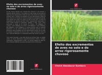 Cheick Aboubacar Bambara | Efeito Dos Excrementos De Aves No Solo E Do Arroz...