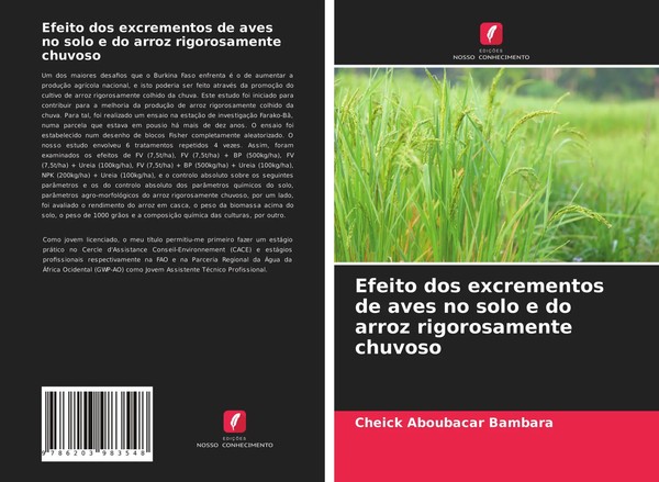 Cheick Aboubacar Bambara | Efeito Dos Excrementos De Aves No Solo E Do Arroz...-image