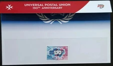 Malta 150 Years Of The UPU Stamp Presentation Pack 2024-ZZIAA