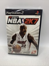NBA 2K7 PlayStation 2 Sport Game Shaq Cover ESPN Reshrinked Rapped CIB See Pics