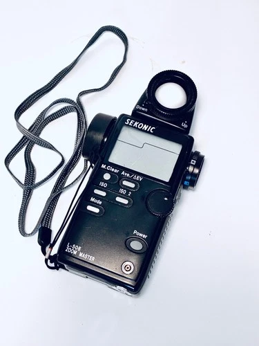 SEKONIC L-508 Zoom Master Digital Light Exposure Meter SPAIN