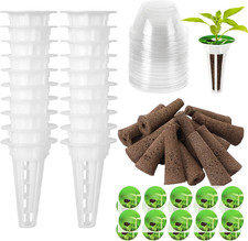 Garden Pods, 80pcs Hydroponic Pods Kit,Grow Anything Kit with 20 Grow Baskets... 0.29 per gallon