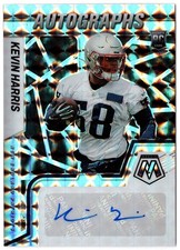 2022 Panini Mosaic Rookie Autographs Prizm KEVIN HARRIS RAM-KEH Patriots RC Auto