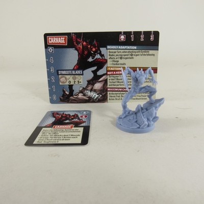 Cmon Marvel Zombies Zombicide Board Game Carnage Figure And Cards