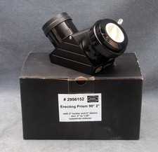 BAADER PLANETARIUM 2" ERECTING PRISM 90 DEGREE 2956152 WITH 1.25" ADAPTER  BOX
