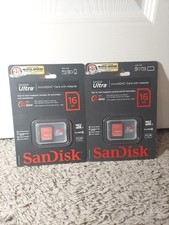 2 SanDisk Ultta Micro SDCH Card With Adapter