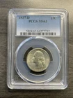 1937-D Washington Quarter 90% Silver - PCGS MS63 - Semi Key Date