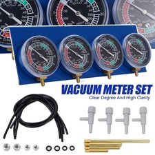 4 Cylinder Motorcycle Fuel Vacuum Carburetor Synchronizer Gauge Carb Sync Tool 4 Cylinder Motorcycle Fuel Vacuum Carburetor Synchronizer Gauge Carb Sync Tool