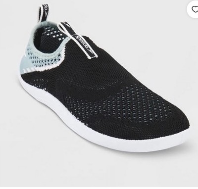 Speedo Surf Strider Water Shoes Size Small (5-6) Black/Mint Beach Sneakers