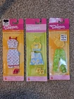 (3) Vintage 1999 - 2001 Barbie Skipper Teen Scene Fashions Outfits NEW #68028