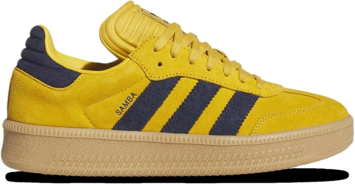 Adidas Samba XLG Footlocker Exclusive Bold Gold/ Night Indigo