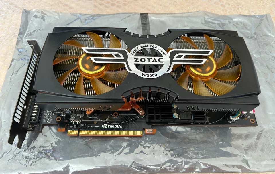 [Refurbished] Zotac GeForce GTX480 VF3000 1.5GB GDDR5 PCI-E Graphics Card Boxed - Image 3 of 4