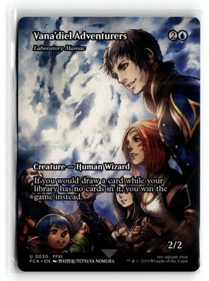 30-Vana'diel Adventurers - Laboratory Maniac (Shwcs)-NM-FIN FNTSY: Ages (FCA)