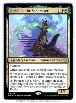 MTG Camellia, the Seedmiser Bloomburrow NM