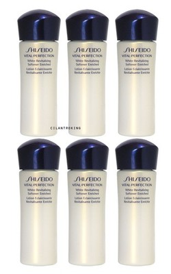 Shiseido Vital Perfection White Revitalizing Softener Enriched Total of 5.04oz.