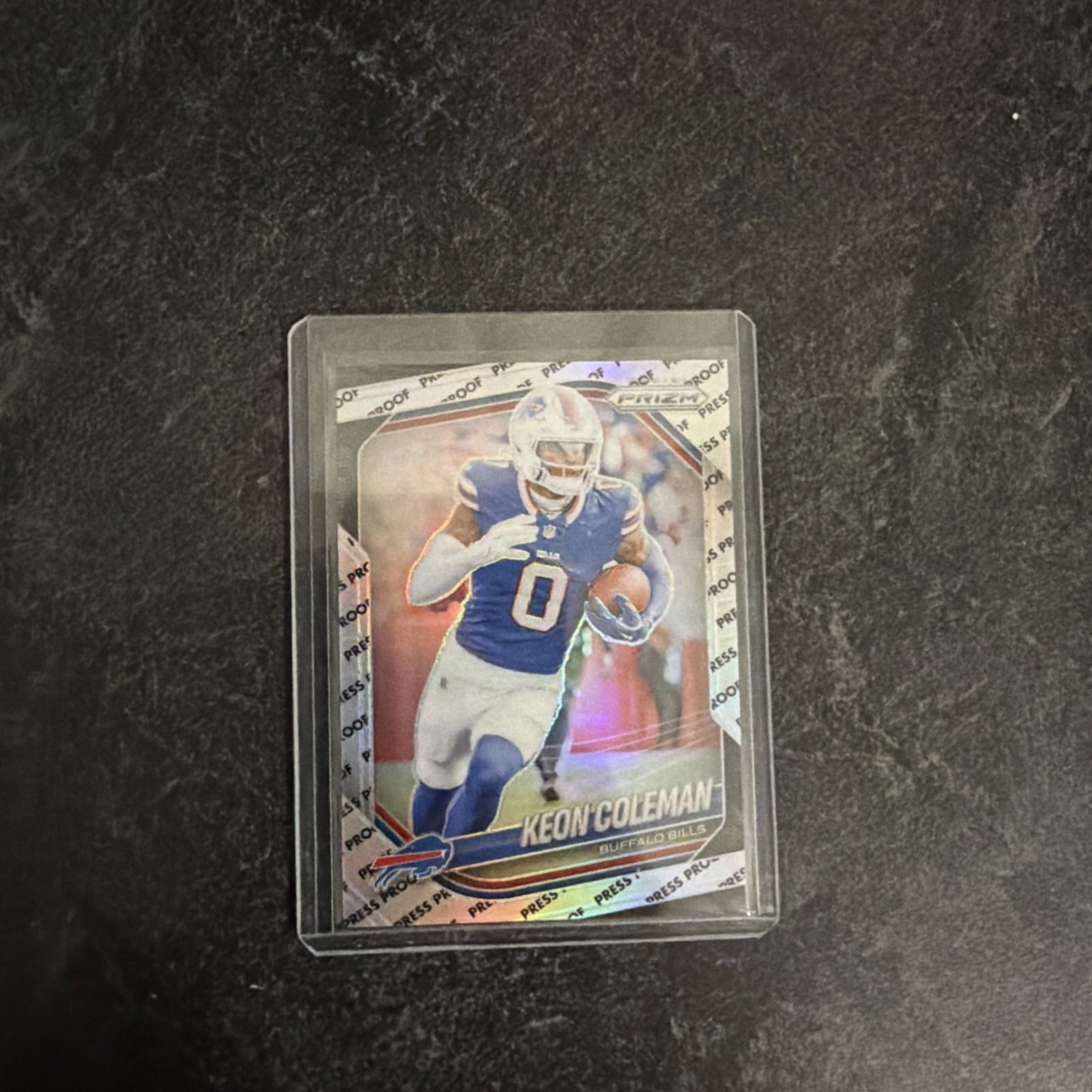 2024 Panini Prizm - Rookies Keon Coleman #362 Press Proof Prizm (RC)