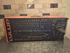 LVL Up Pro Gaming Mouse Keyboard and Headset Bundle . New Open Box LU745 2021