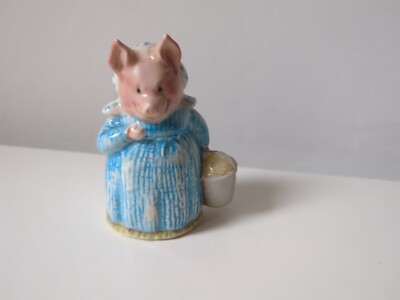 Beatrix Potter Figur Beswick Tante Pettitoes 1970.  Top Zustand, aber ohne Karton
