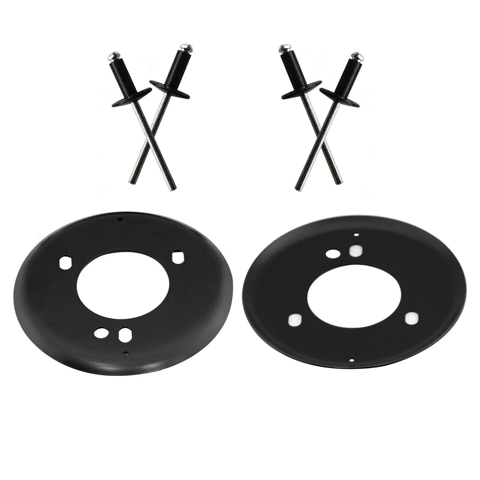 BEVINSEE Front Shock Tower Reinforcement Plates For BMW E46 (2002-2006)