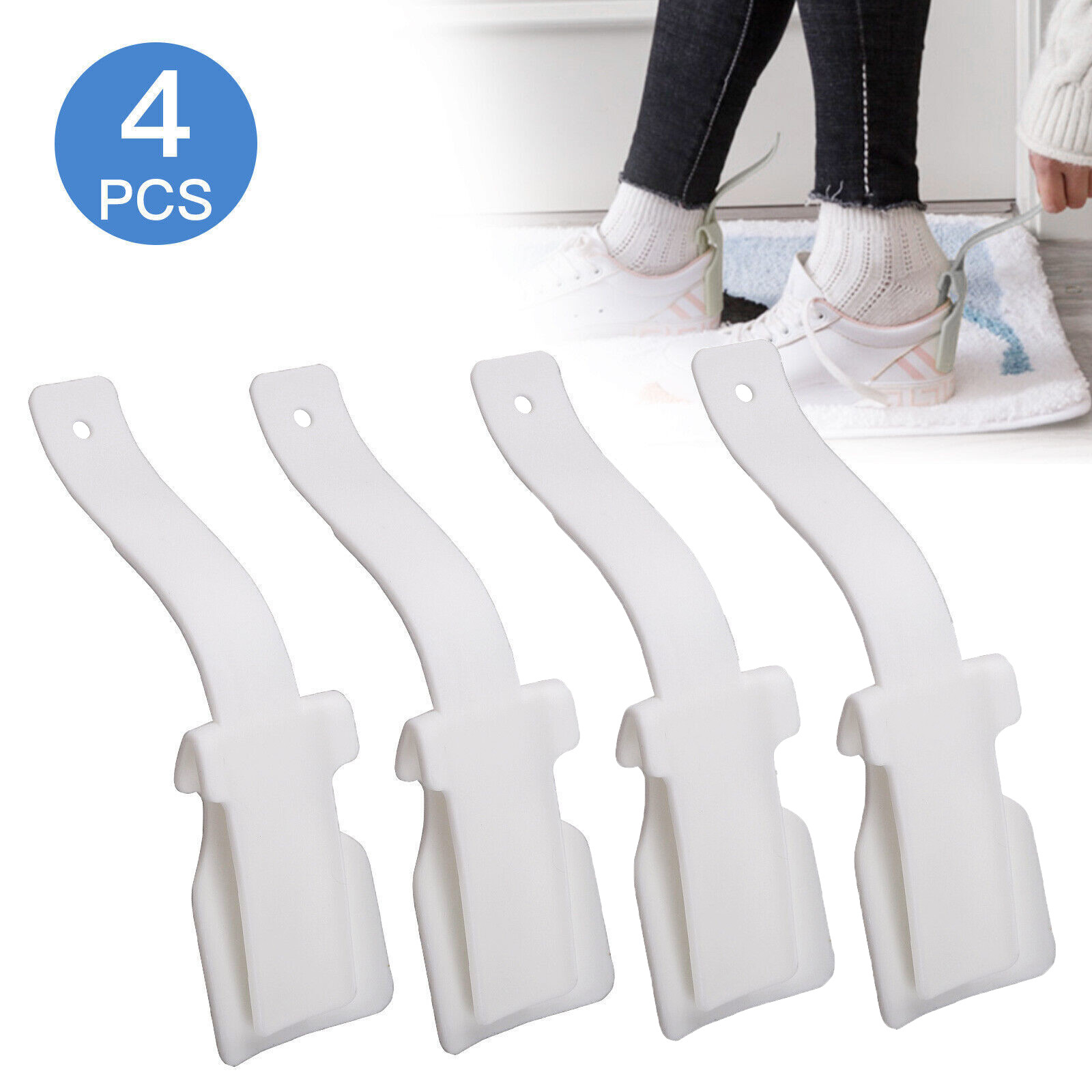 Lifting Helper Lazy Handled Shoehorn Easy On&off Shoes Us