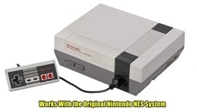 AC Adapter Power Supply Cord W/LED Light & AV Cable for Nintendo NES System NEW