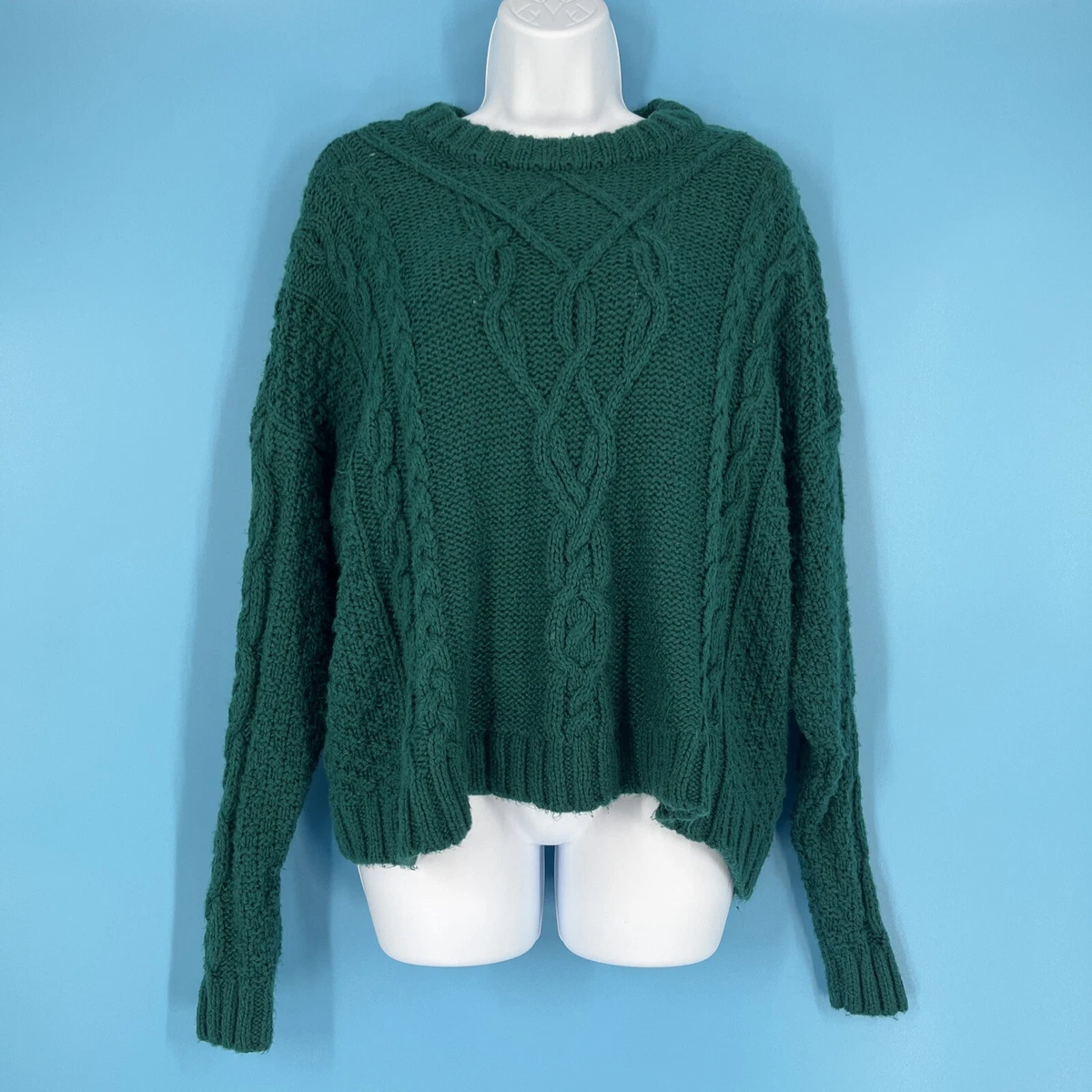 Aerie top green sweater